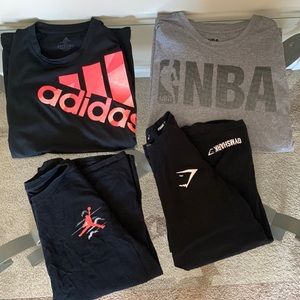 Men’s Medium Workout Shirt Bundle